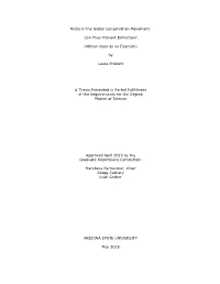 Ngos in the Global Conservation Movement