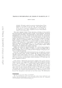 Tropical Enumeration of Curves in Blowups of the Projective Plane