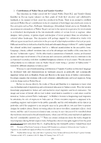 101 3 Contributions of Walter Ducat and Vasudev Kanitkar This