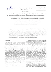 Adaptive Backstepping Controller Design for the Anti-Synchronization of Identical WINDMI Chaotic Systems with Unknown Parameters and Its SPICE Implementation