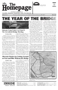 Alternate Routes for Getting Around on Foot and Bike Without the Bridge