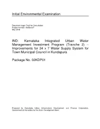 Draft Initial Environmental Examination