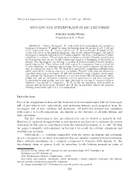 Monads and Interpolads in Bicategories