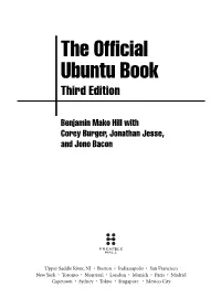 The Official Ubuntu Book