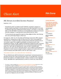 Client Alert