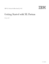 Getting Started with XL Fortran
