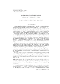 Stable Branching Rules for Classical Symmetric Pairs 1