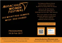 2017 Programme