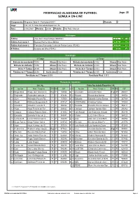 Federacao Alagoana De Futebol Súmula On-Line