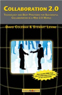 Technology and Best Practices for Successful Collaboration in a Web 2.0 World