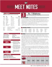 3 Vs No. 1 Oklahoma