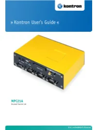 MPC21A Document Revision 100
