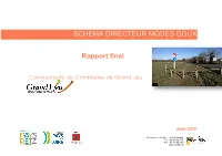 Schema Directeur Modes Doux