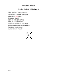 The Time-Loop Chronicles