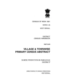 Village & Townwise Primary Census Abstract, North Twentyfour