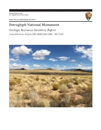 Petroglyph National Monument: Geologic Resources Inventory Report