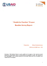 Project Baseline Survey Report