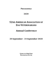2020 AAZV Proceedings.Pdf
