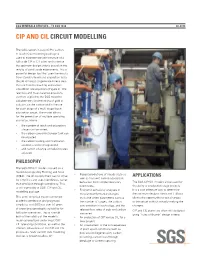 Cip and Cil Circuit Modelling