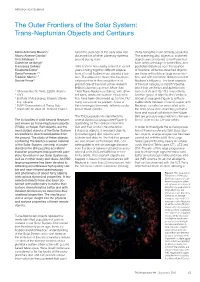Trans-Neptunian Objects and Centaurs