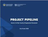 Project Pipeline