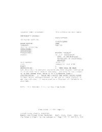 1914 Reports on Cree Bands Informant's Address