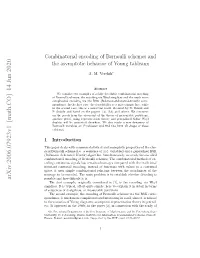 Combinatorial Encoding of Bernoulli Schemes and the Asymptotic