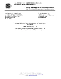REV.1: EFFICIENT USE of the 28 Ghz BAND by SATELLITE SYSTEMS