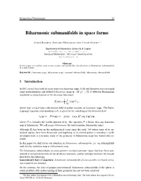 Biharmonic Submanifolds in Space Forms