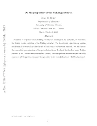 On the Properties of the Uehling Potential