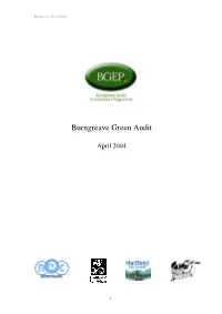 Burngreave Green Audit