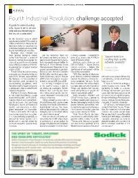 Fourth Industrial Revolution, Challenge Accepted a Guide to Understanding Why Japan Is Set to Re-Own International Leadership in the ‘Era of Acceleration’