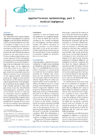 Medical Negligence
