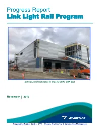 November 2019 Link Progress Report