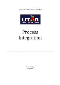 Chapter 1 Process Integration