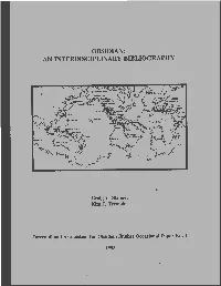 OBSIDIAN: an INTERDISCIPLINARY Bffiliography