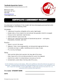 Certificate Level 5