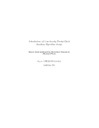 Introduction of Low-Density Parity-Check Decoding Algorithm Design