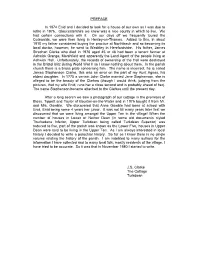 PREFACE in 1974 Enid and I Decided to Look for a House of Our Own As I