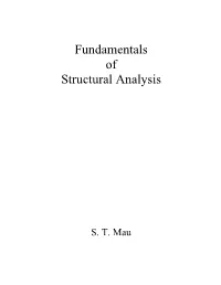 Fundamentals of Structural Analysis