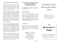 A Researcher's Guide