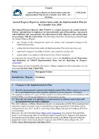Annual Progress Report EU