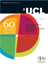 Gender Planning and Development: Revisiting, Deconstructing and Reflecting