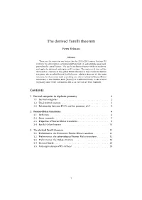 The Derived Torelli Theorem