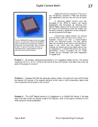 Digital Camera Math! 37