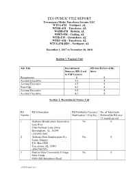 Eeo Public File Report