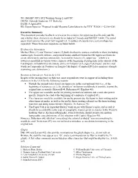 ISO/IEC JTC1 SC2 Working Group 2 and UTC FROM: Deborah