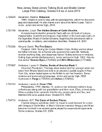 Large Print Catalog — Grades 6 to 8