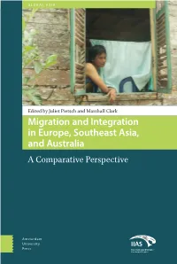 Migration and Integration in Europe, Southeast Asia, and Australia