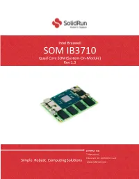 SOM IB3710 Quad Core SOM (System-On-Module) Rev 1.3